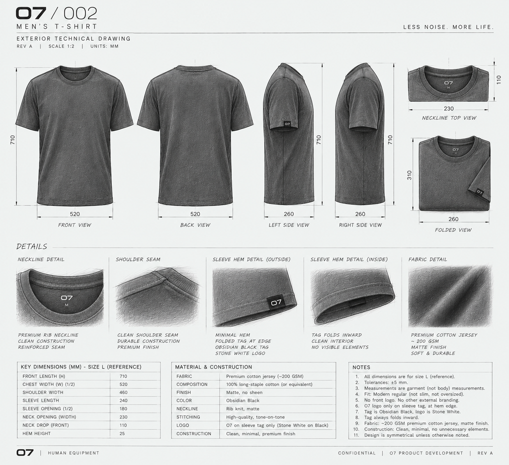 002 T-SHIRT - MEN