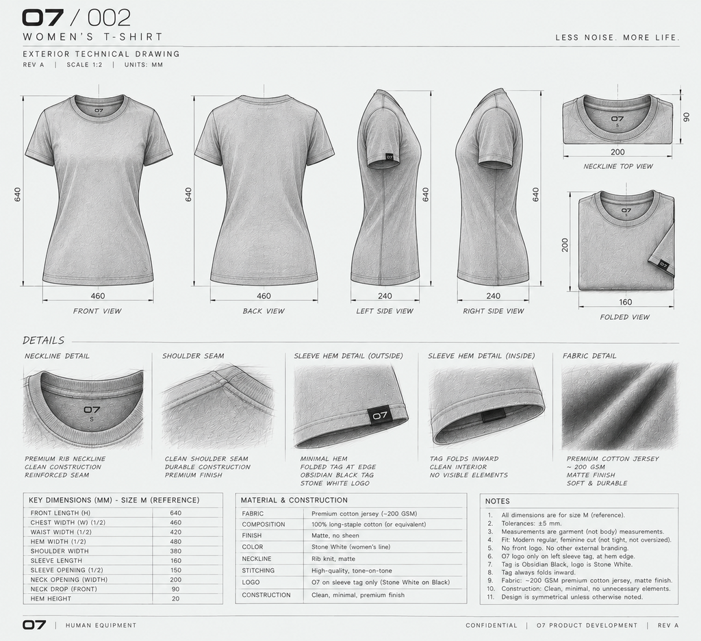 002 T-SHIRT - WOMEN