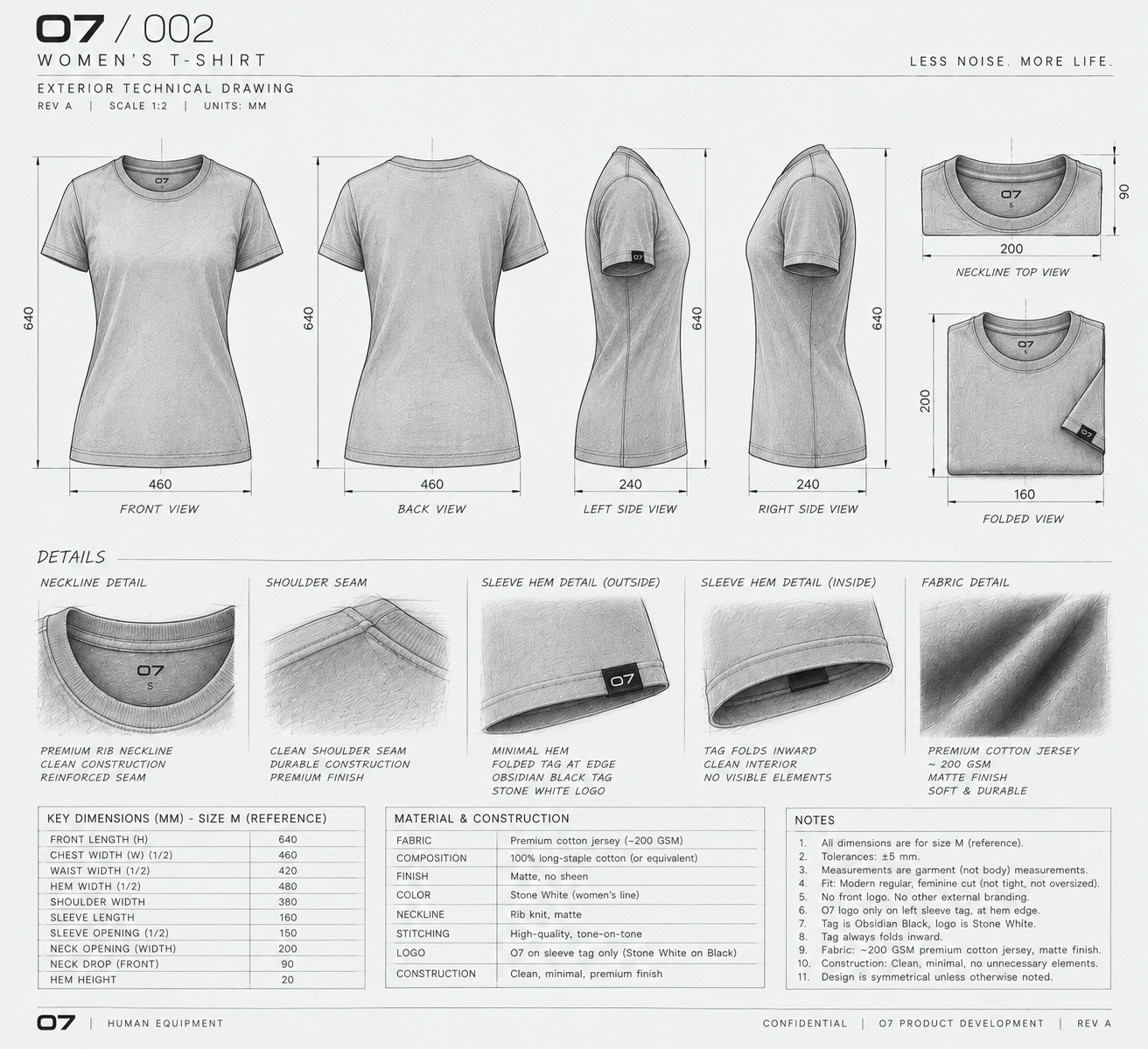 002 T-SHIRT - WOMEN
