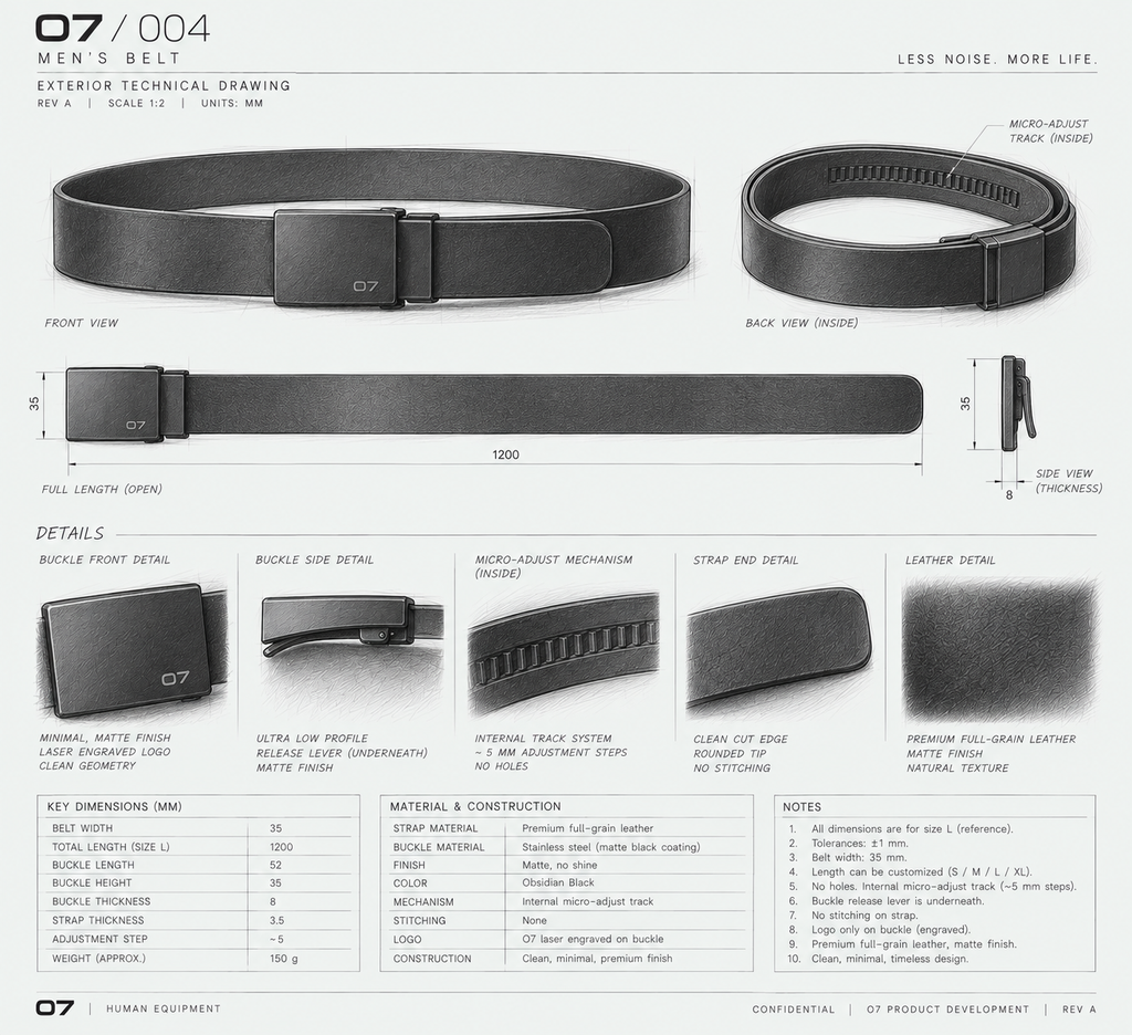 004 BELT - MEN